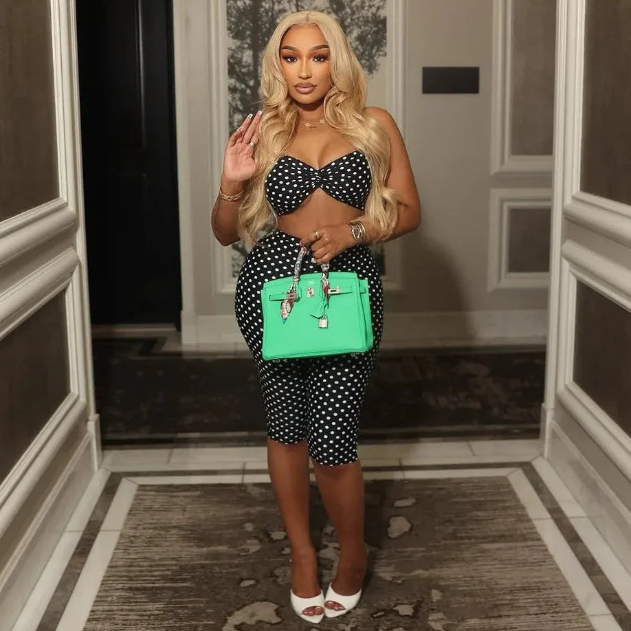 Polka Dot Pin-Up Set