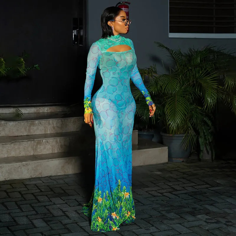 Garden Nights Maxi Dress