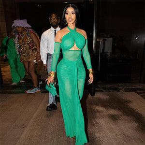 Mesh Elegant Ribbon Three Piece Set