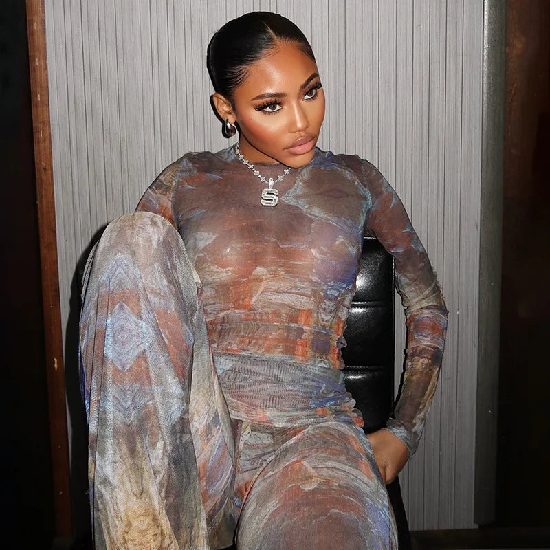 Mesh Abstract Art Set