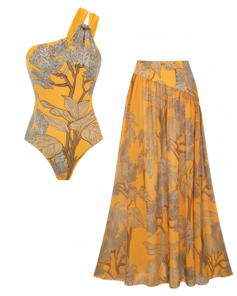 Jungle Escape Two-Piece Swimsuit Set