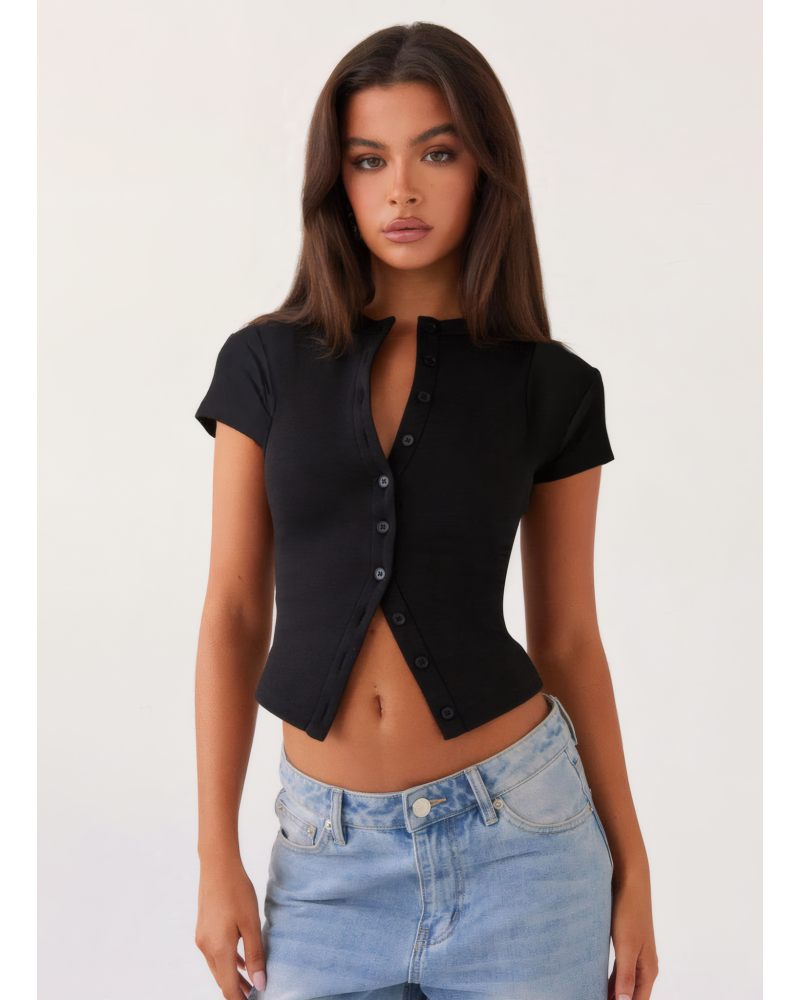 Suzu Ribbed Tee