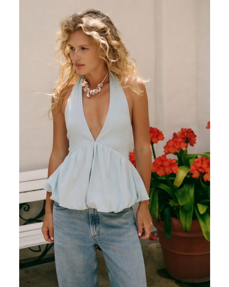 Rosalee Peplum Top