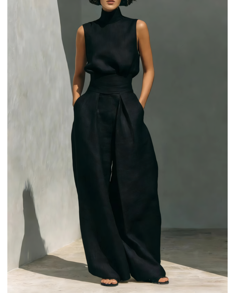 The Sandstone Linen Easy Set