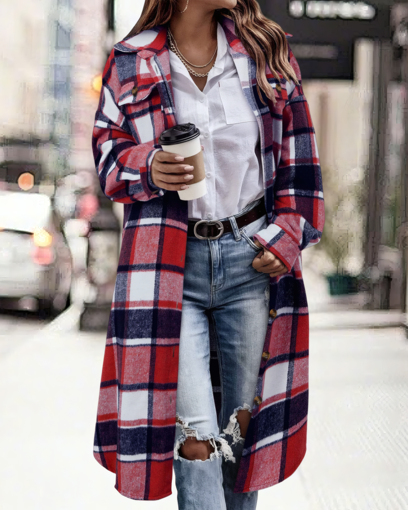 Flannel Plaid Shacket