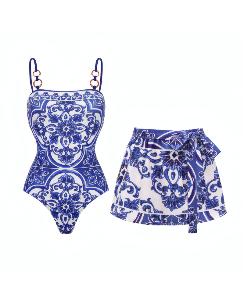Porcelain Breeze Swim Set