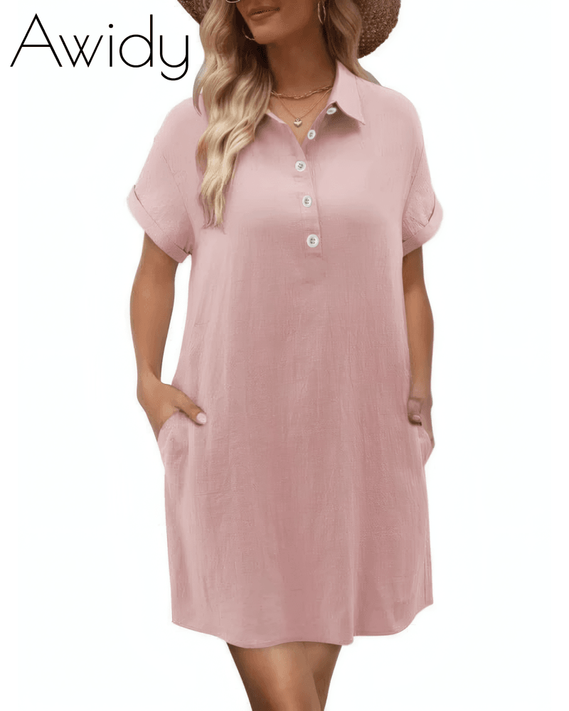 Amelia Mini Shirt Dress