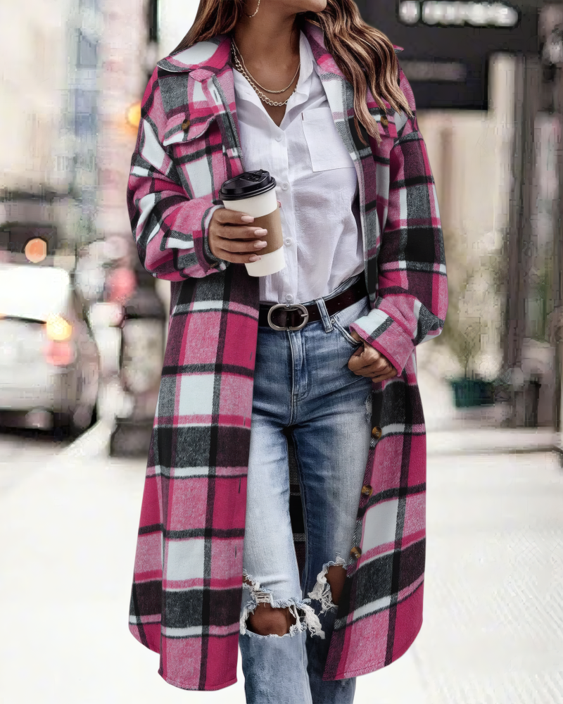 Flannel Plaid Shacket