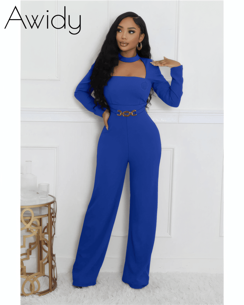 Heather Cutout Jumpsuit