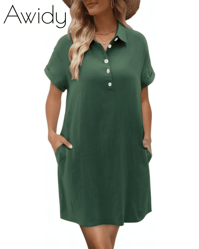 Amelia Mini Shirt Dress