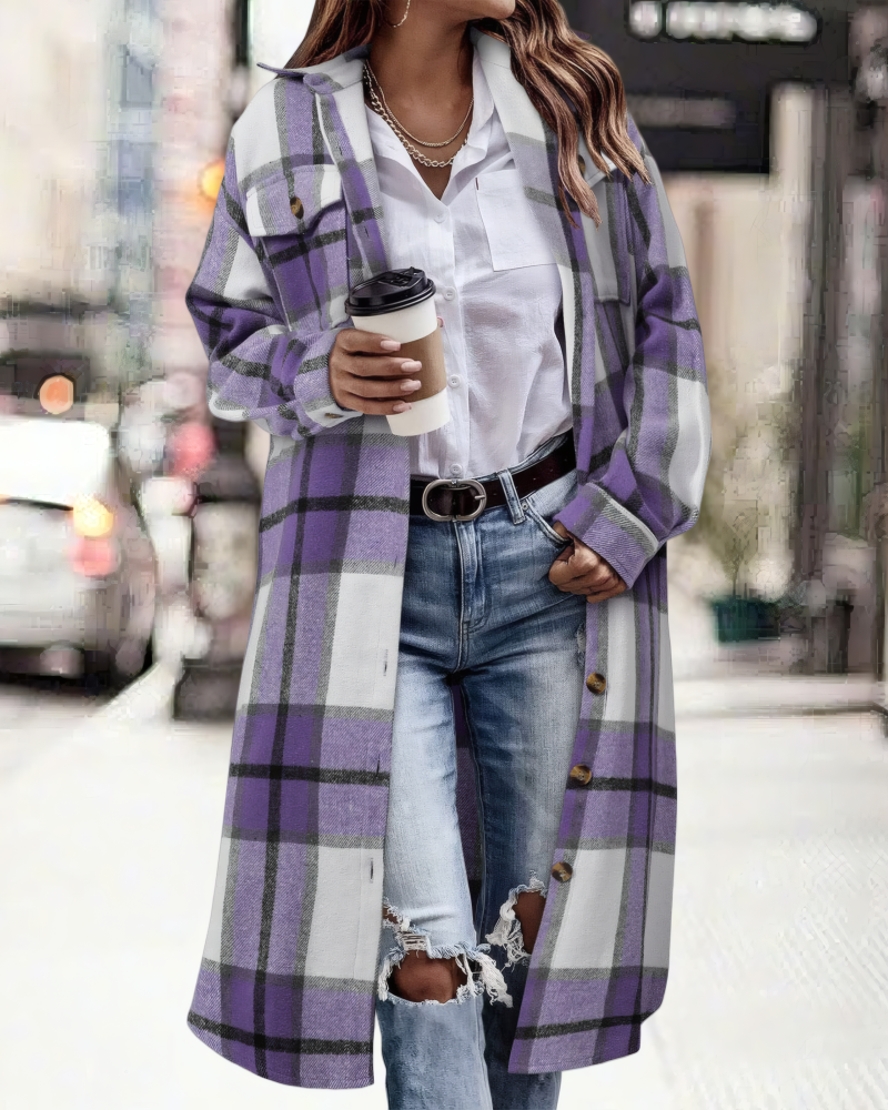 Flannel Plaid Shacket