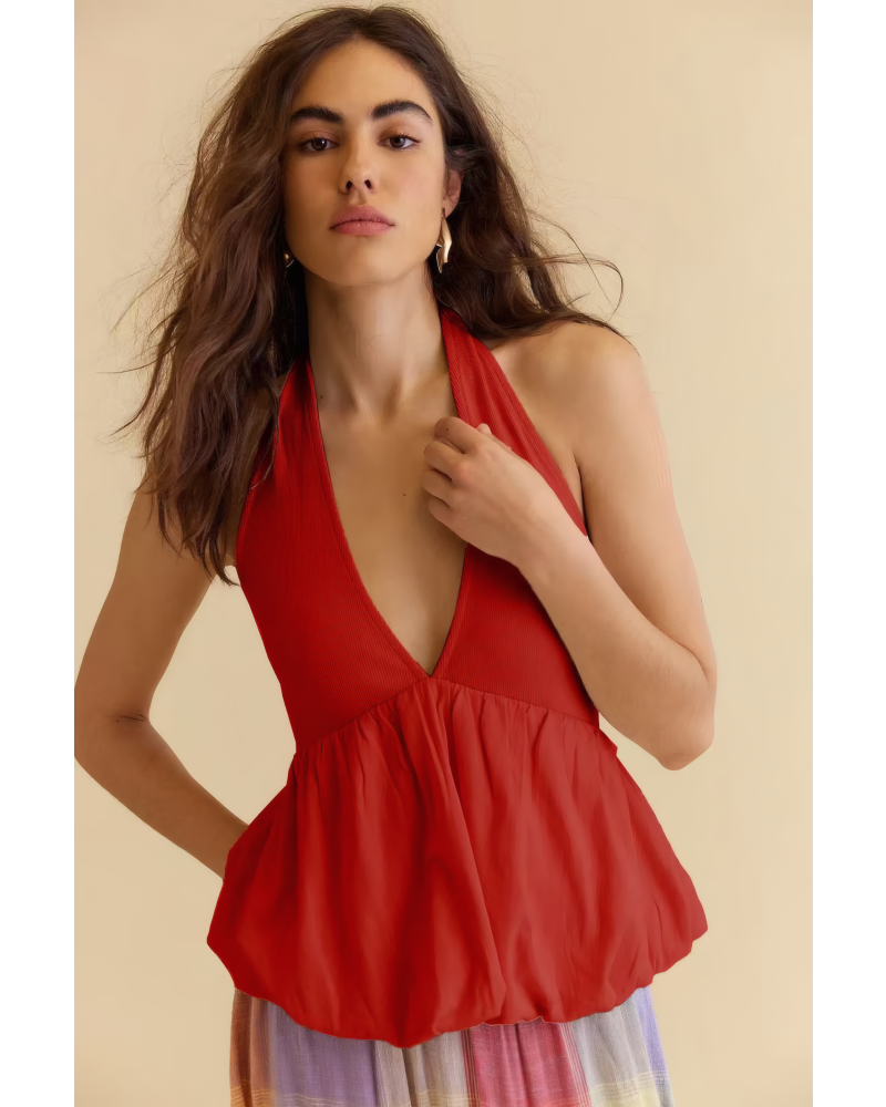 Rosalee Peplum Top