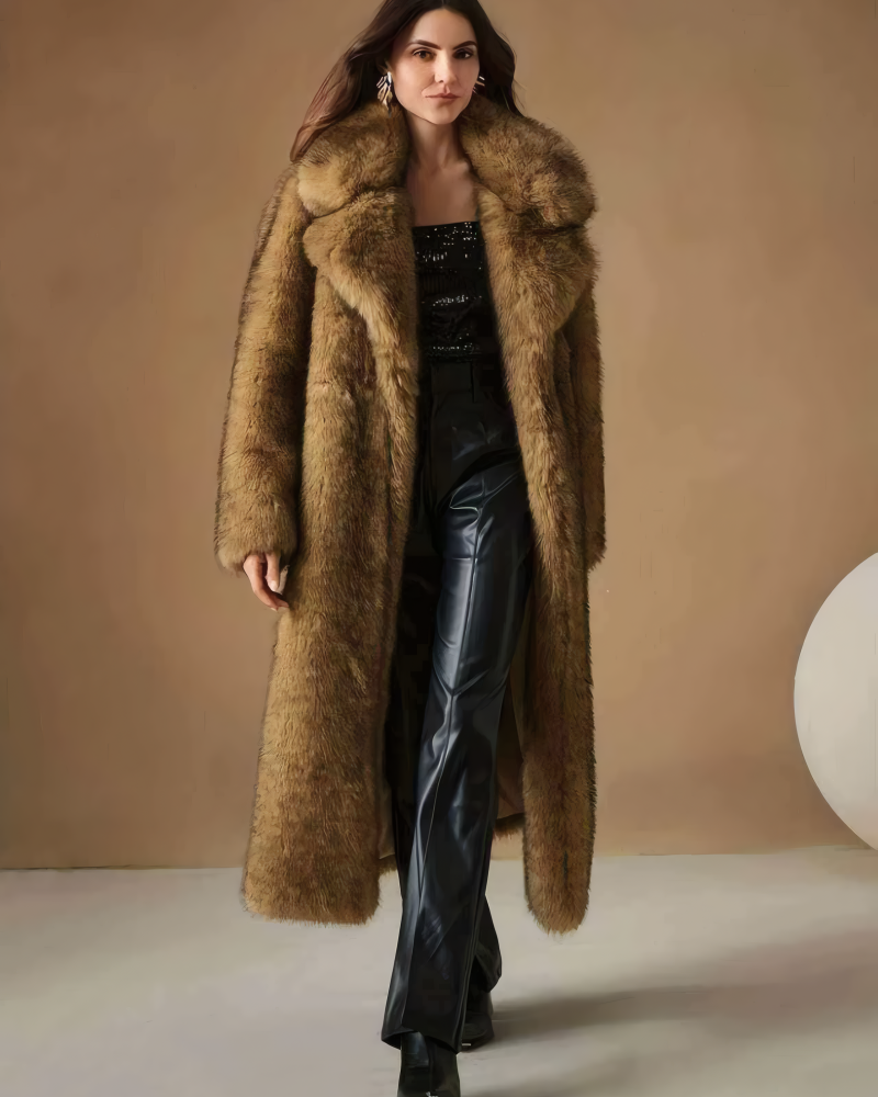 OSLO FAUX FUR COAT