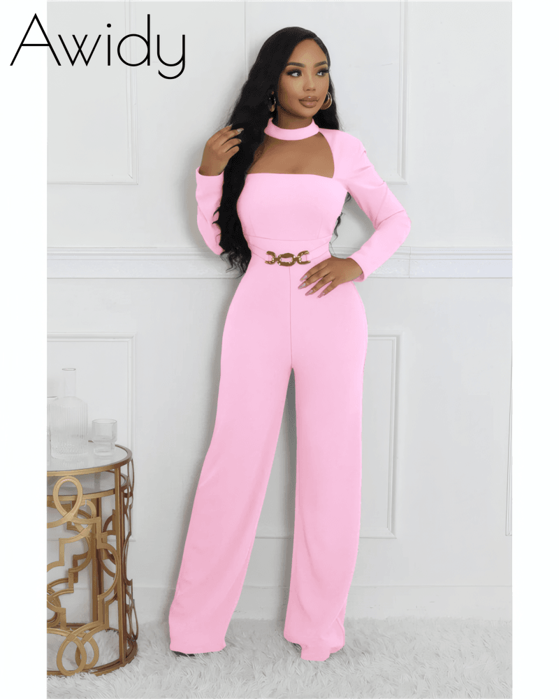 Heather Cutout Jumpsuit