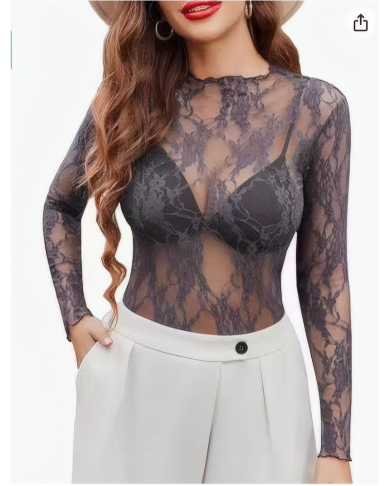 Embrace The Moment Lace Top