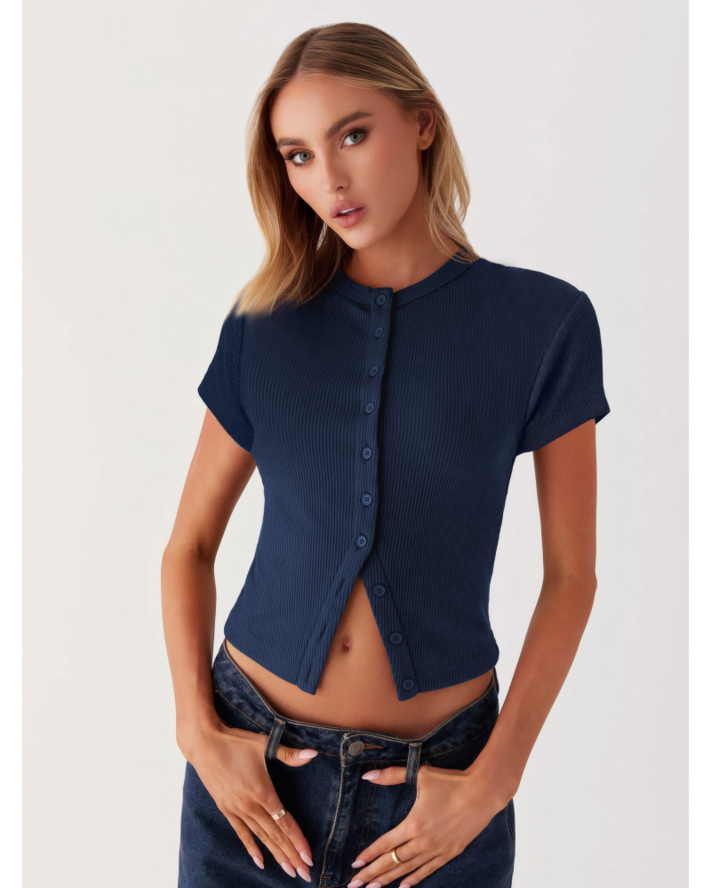 Suzu Ribbed Tee