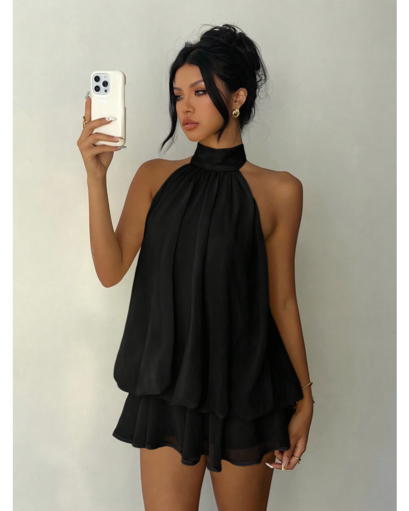 Enya Backless Mini Dress