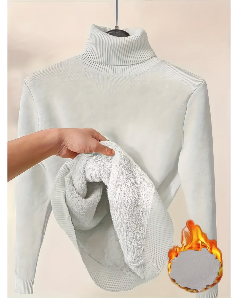 Cozy Turtle Neck Pullover Sweater