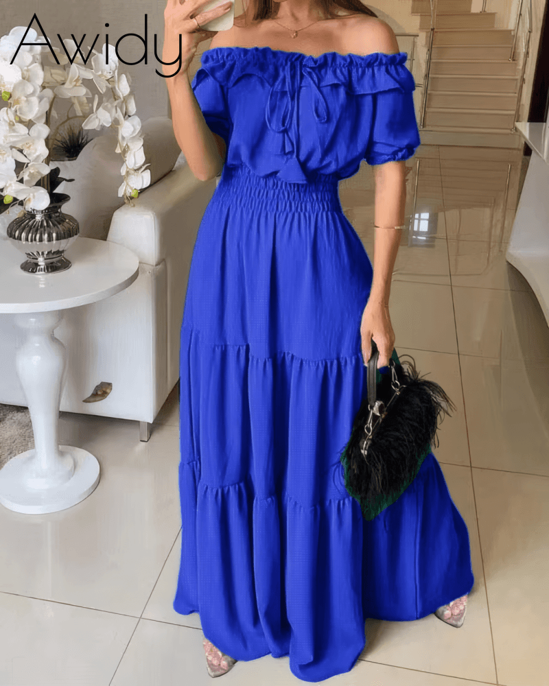 Elena Puff Sleeve Dress
