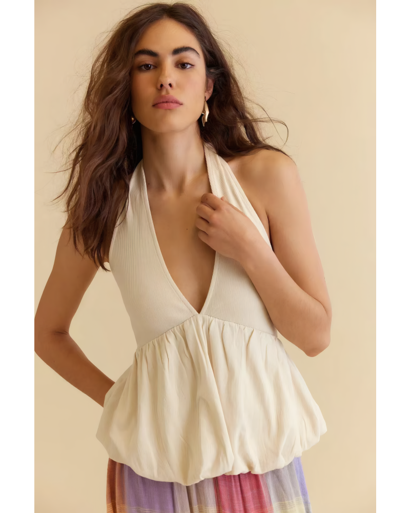 Rosalee Peplum Top