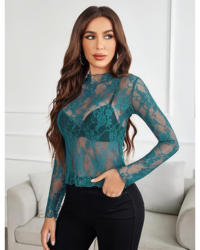 Embrace The Moment Lace Top