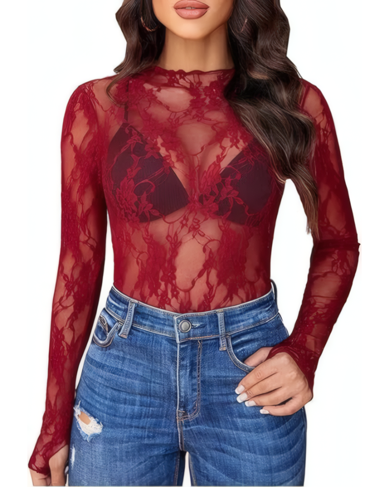 Embrace The Moment Lace Top