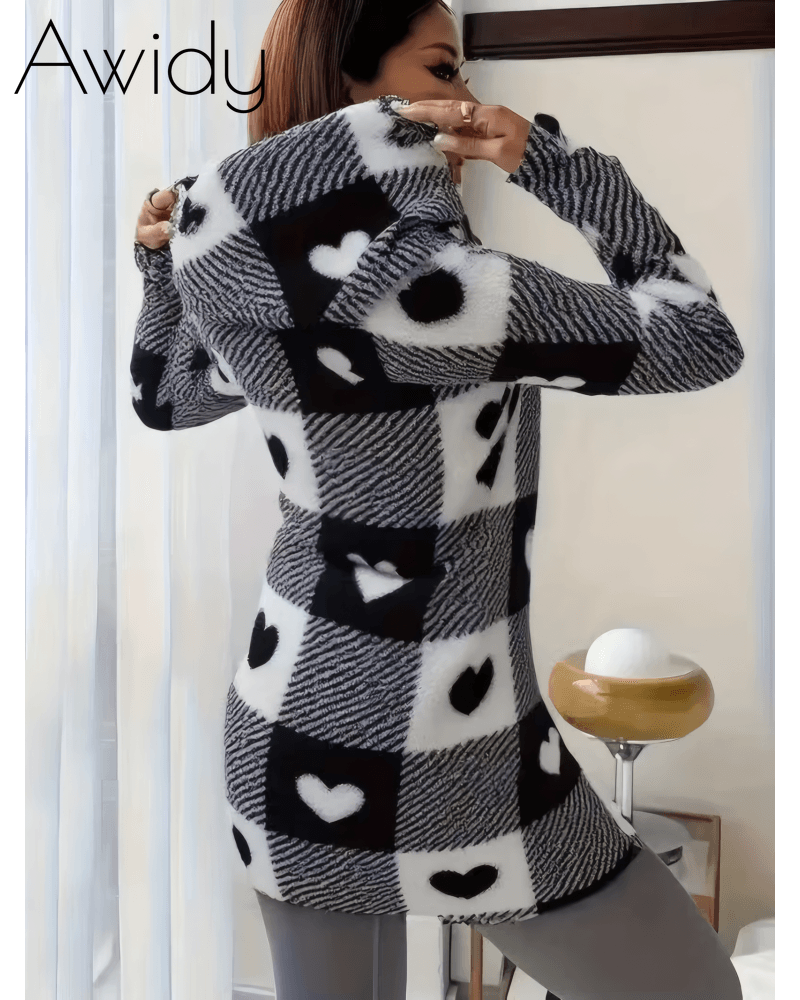 Out Of Town Plaid Sherpa Shacket