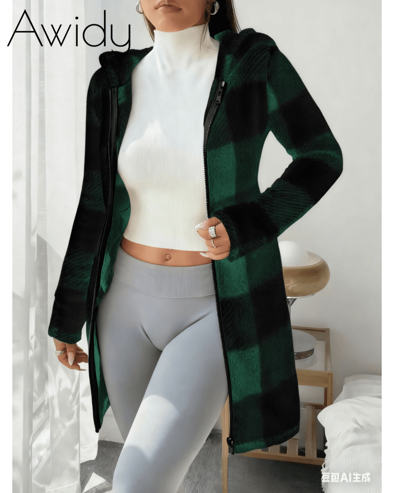 Out Of Town Plaid Sherpa Shacket
