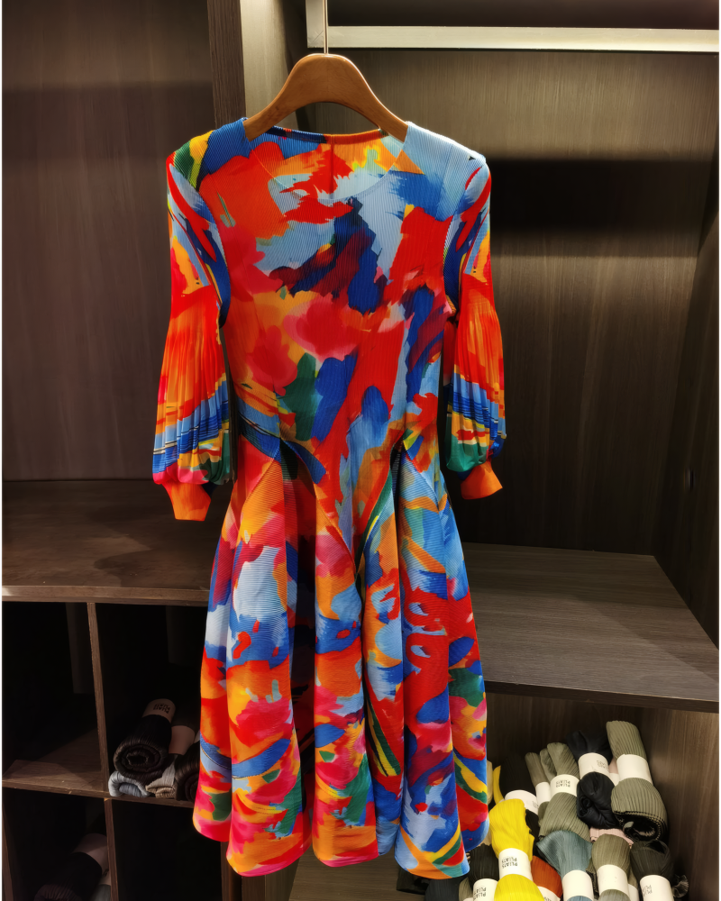 Splash of Confidence Dress