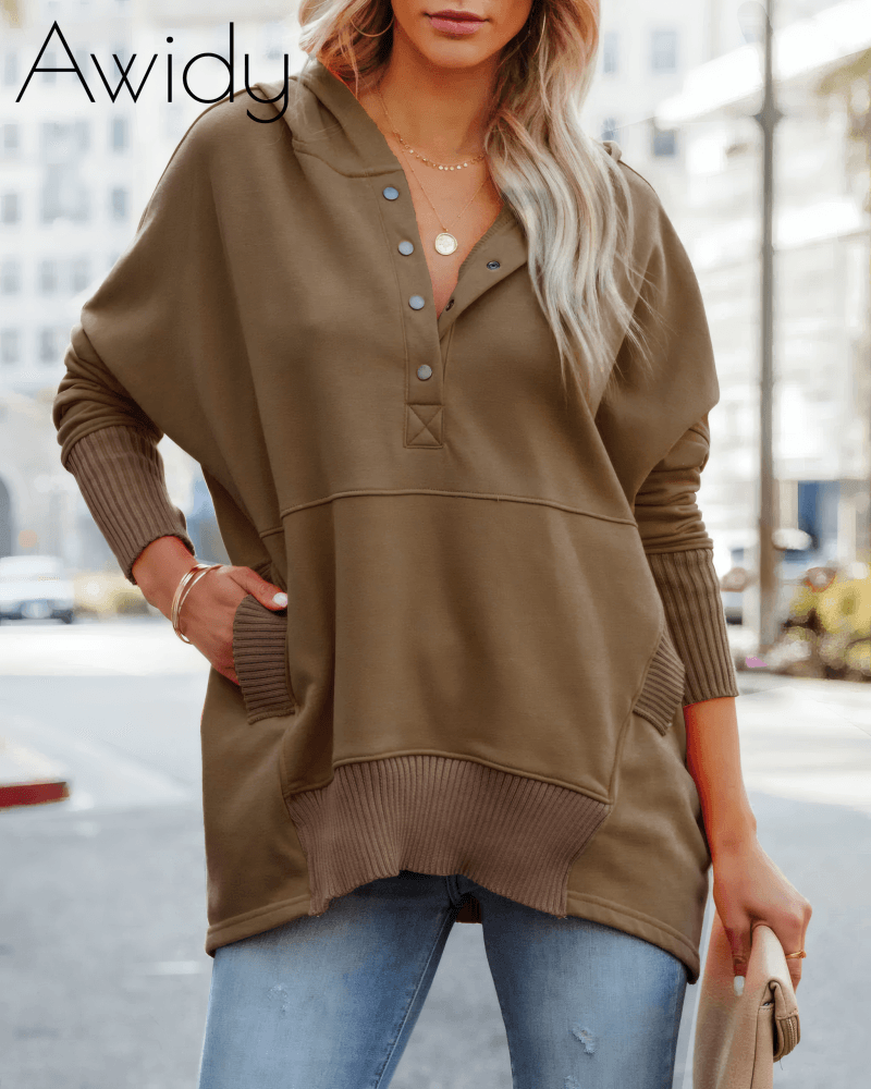 Buttons In The Hood Hoodie