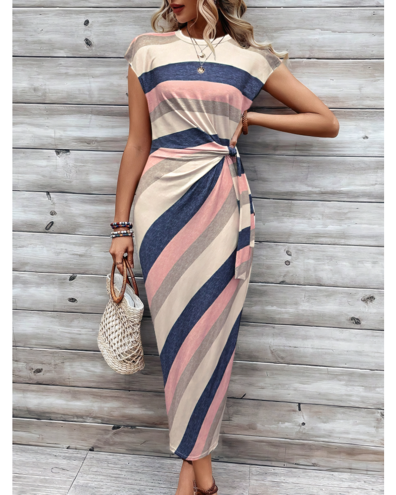 Marina Mornings Tie Dress