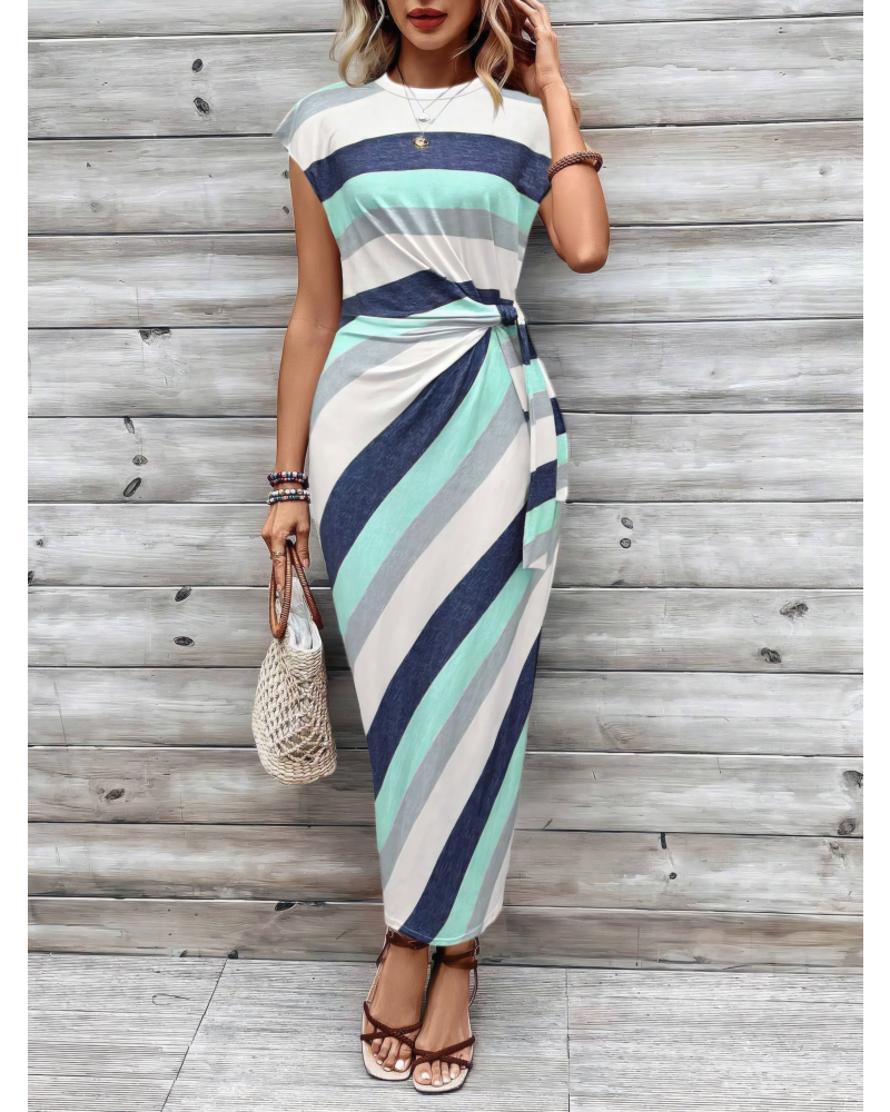 Marina Mornings Tie Dress