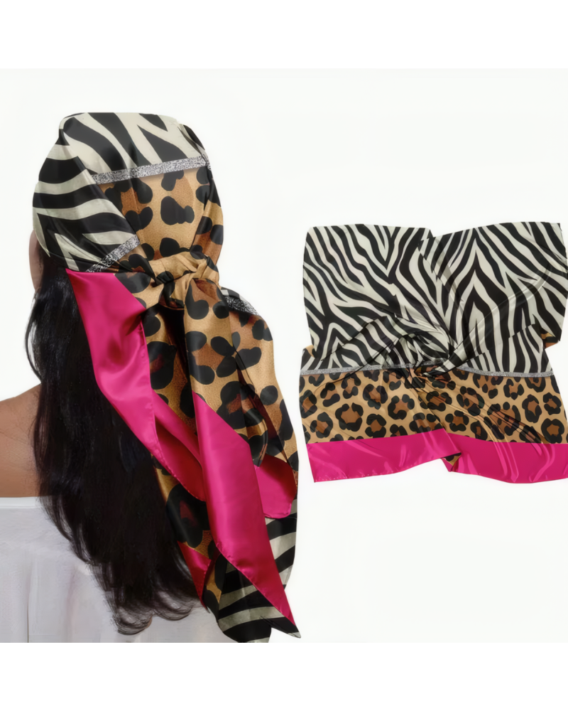 Vintage Press Silk Scarf