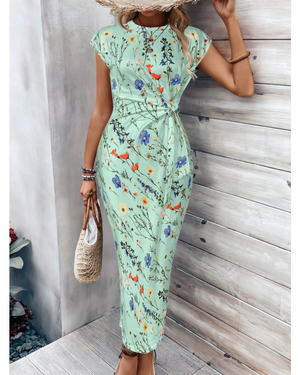 Marina Mornings Tie Dress