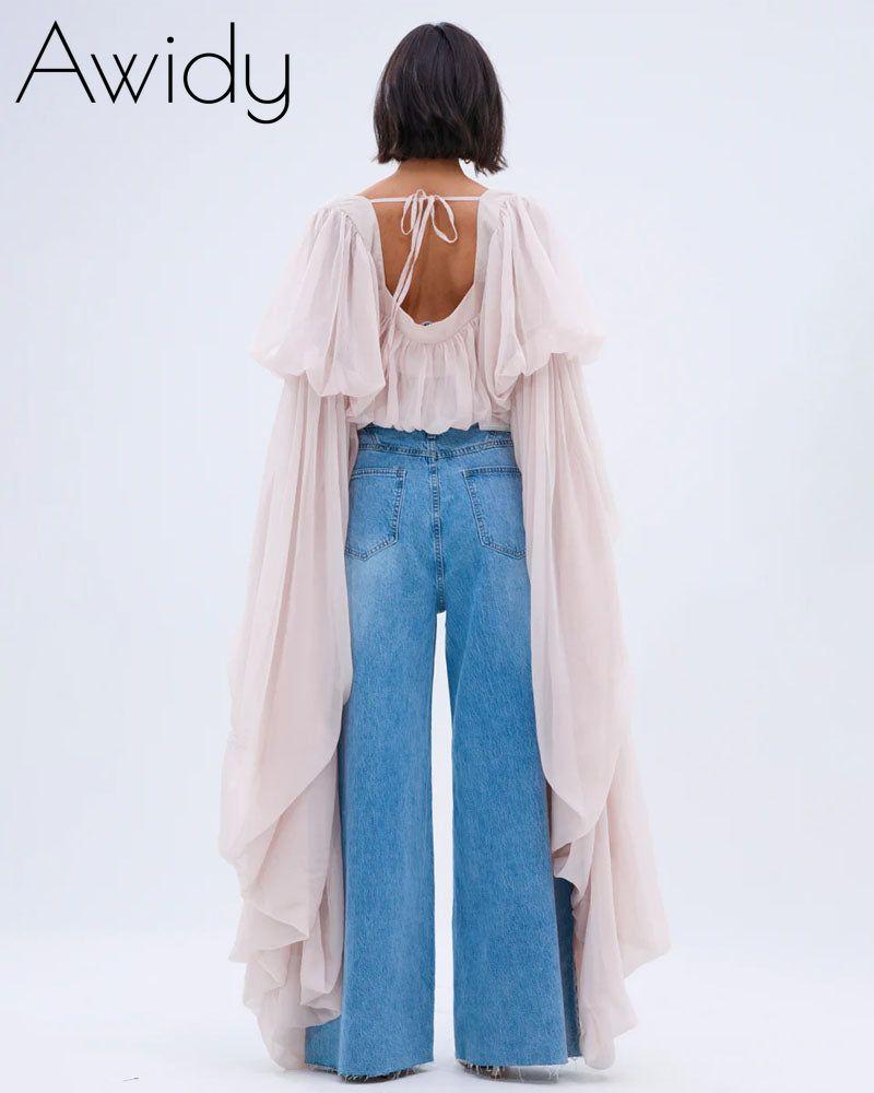 SLOUCHY SQUARE NECK LONG SLEEVE TOP
