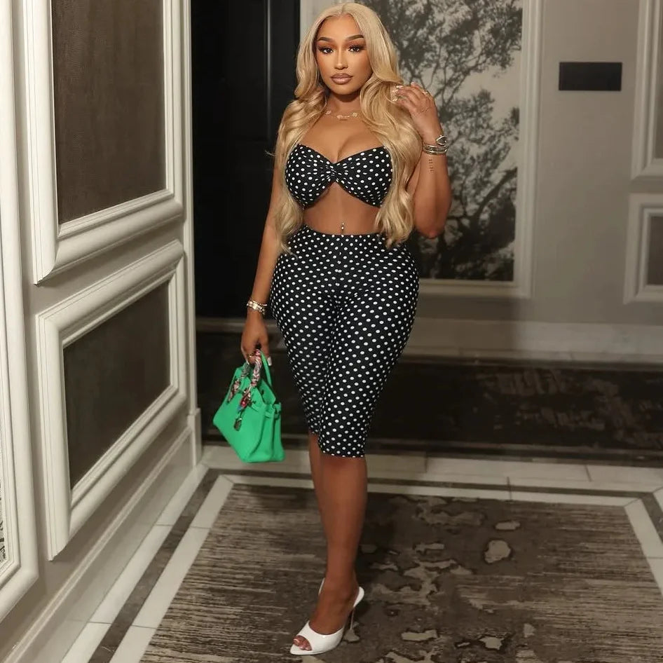 Polka Dot Pin-Up Set