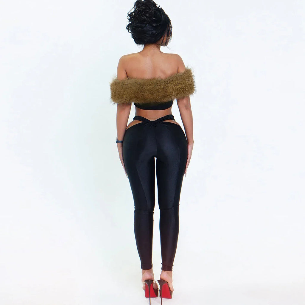 Faux Fur Cutout Set