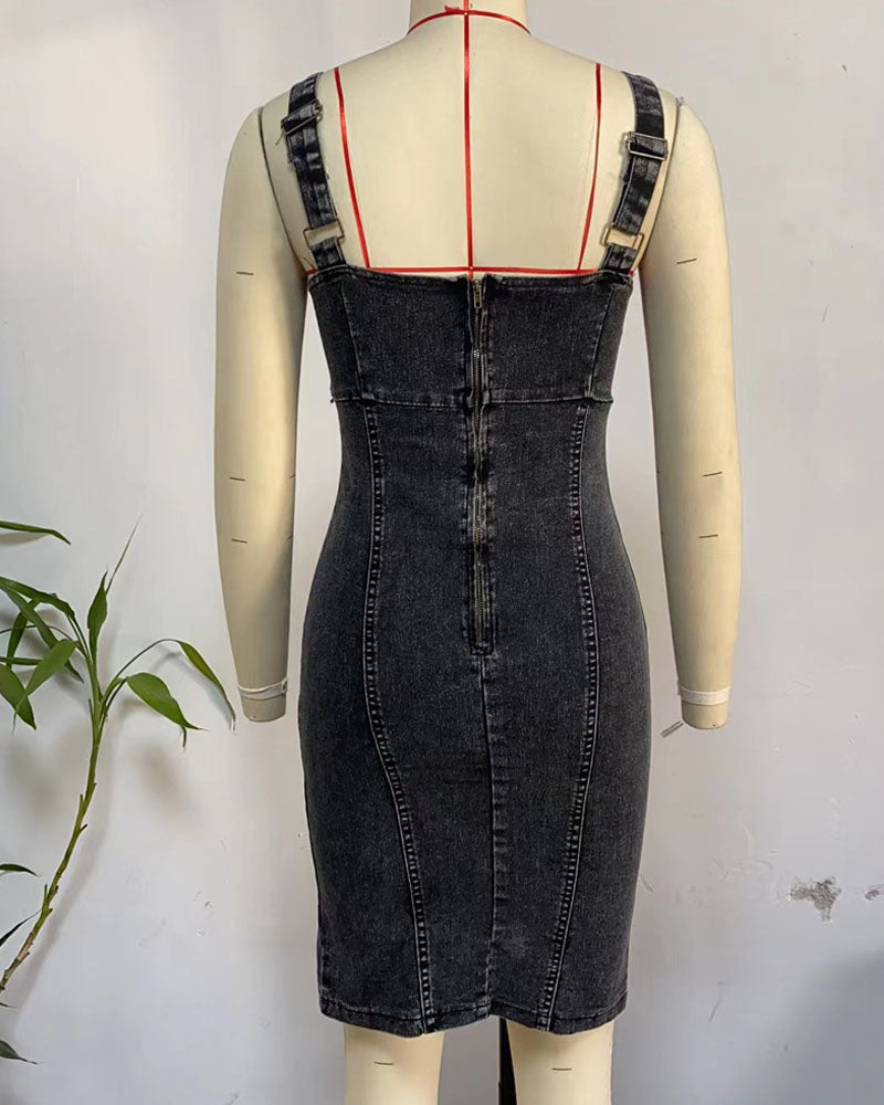 Santiago Denim Midi Dress