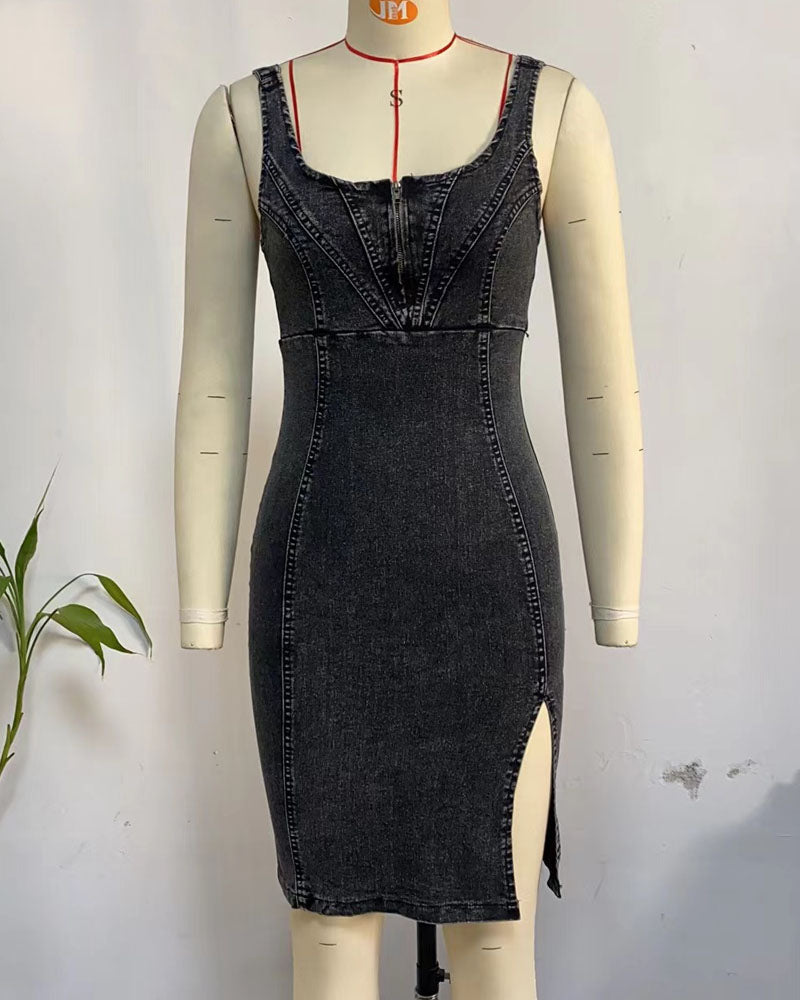 Santiago Denim Midi Dress