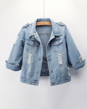 Sassy Shred Denim Jacket