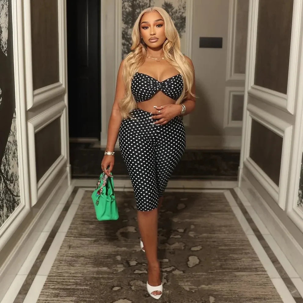 Polka Dot Pin-Up Set