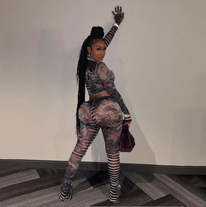 Aesthetic Mesh Lines Set