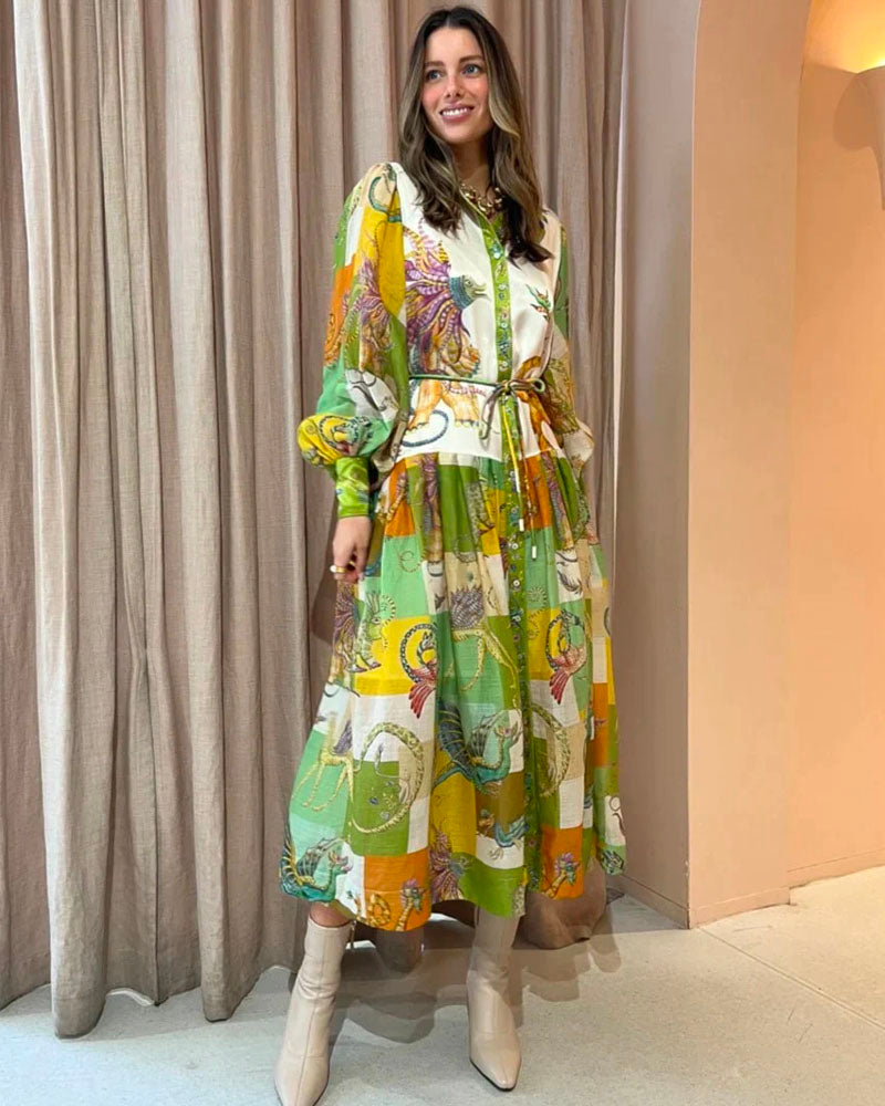 Villa Seeker Shirt Dress Seeker-LightGreen