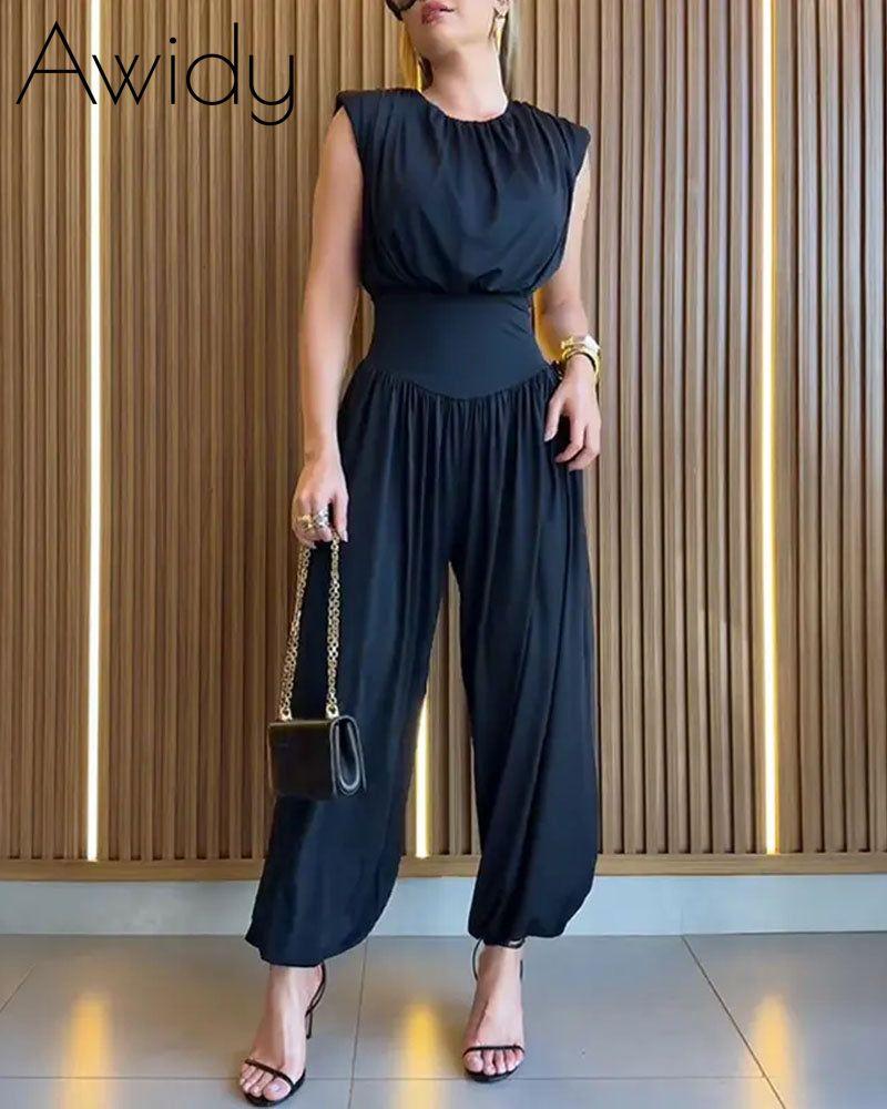 Seems Edgy Bodice Jumpsuit
