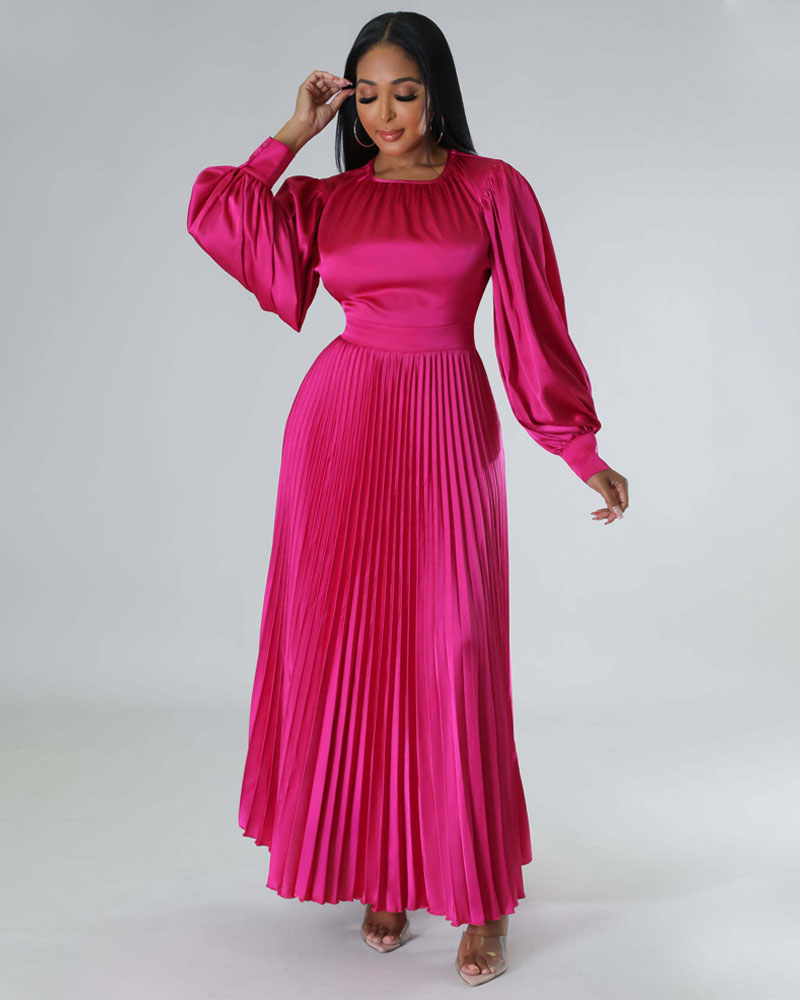 Serve Them With Class Dress Rose Red