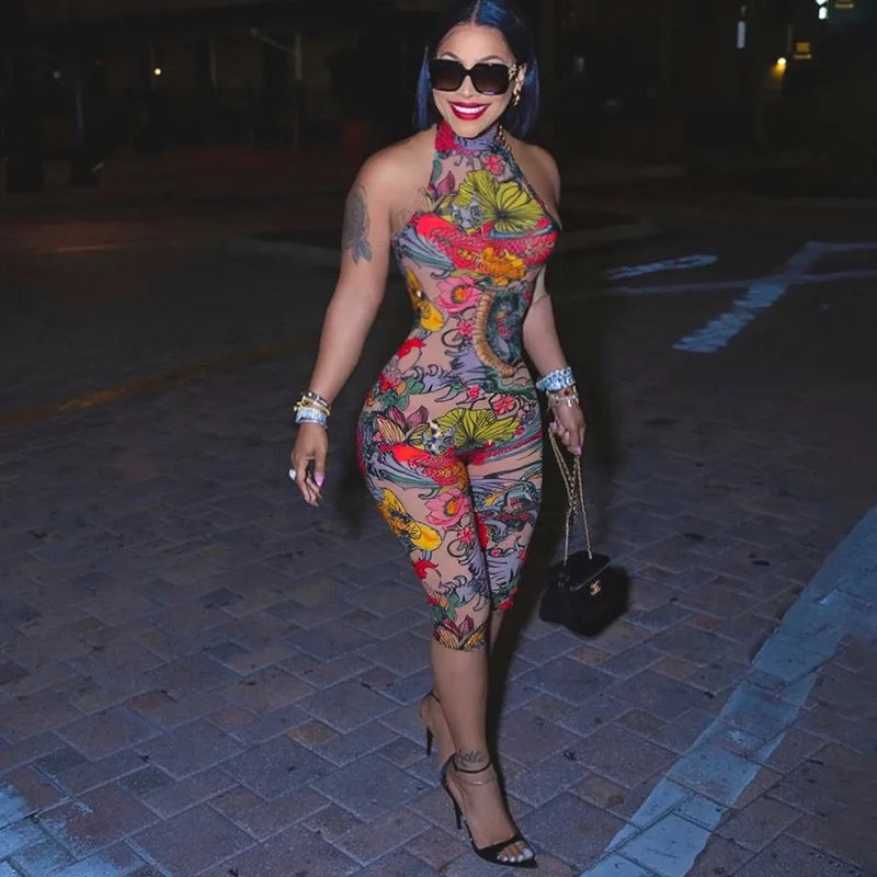 Floral Motion Romper