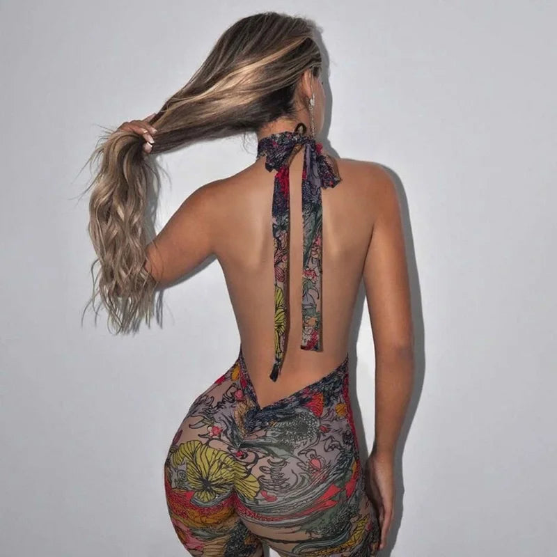 Floral Motion Romper
