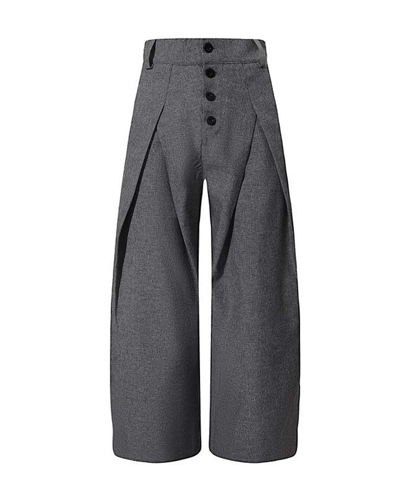 Shape Shift Pleated Barrel Pants