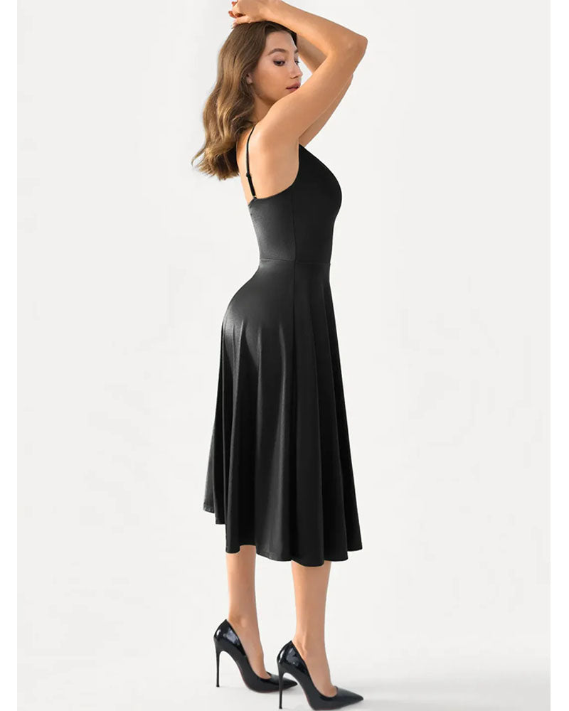 Shapewear Flowy Midi Dress