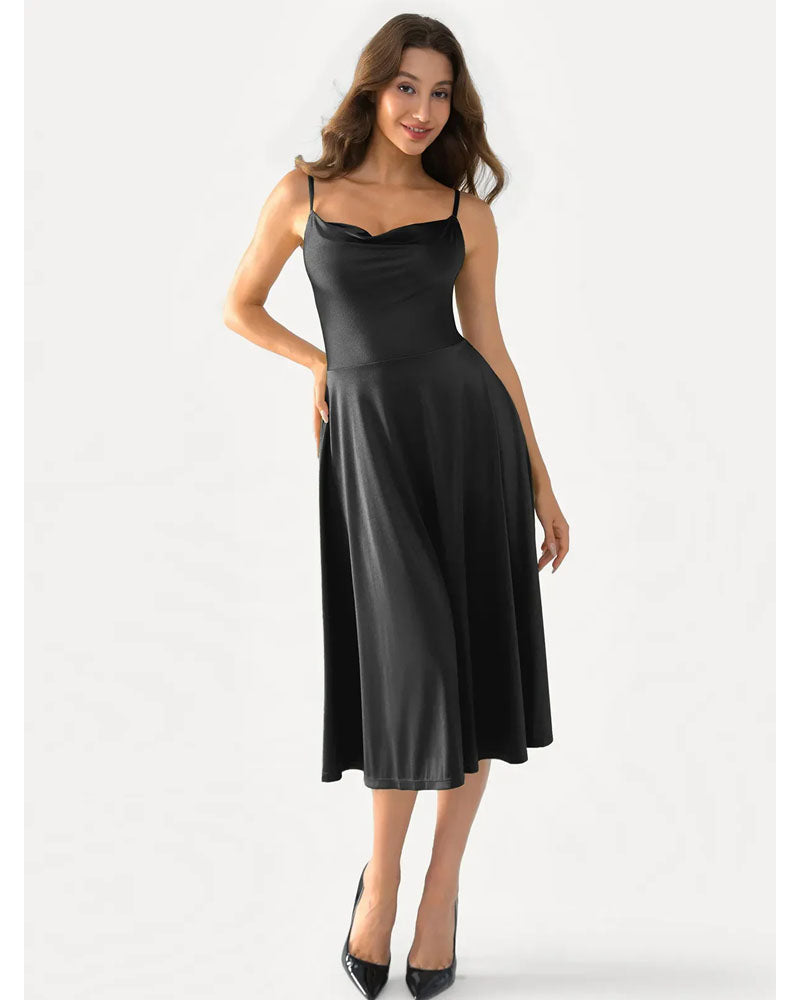 Shapewear Flowy Midi Dress